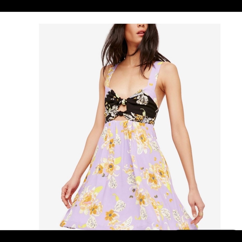 Free people summer cut out dress